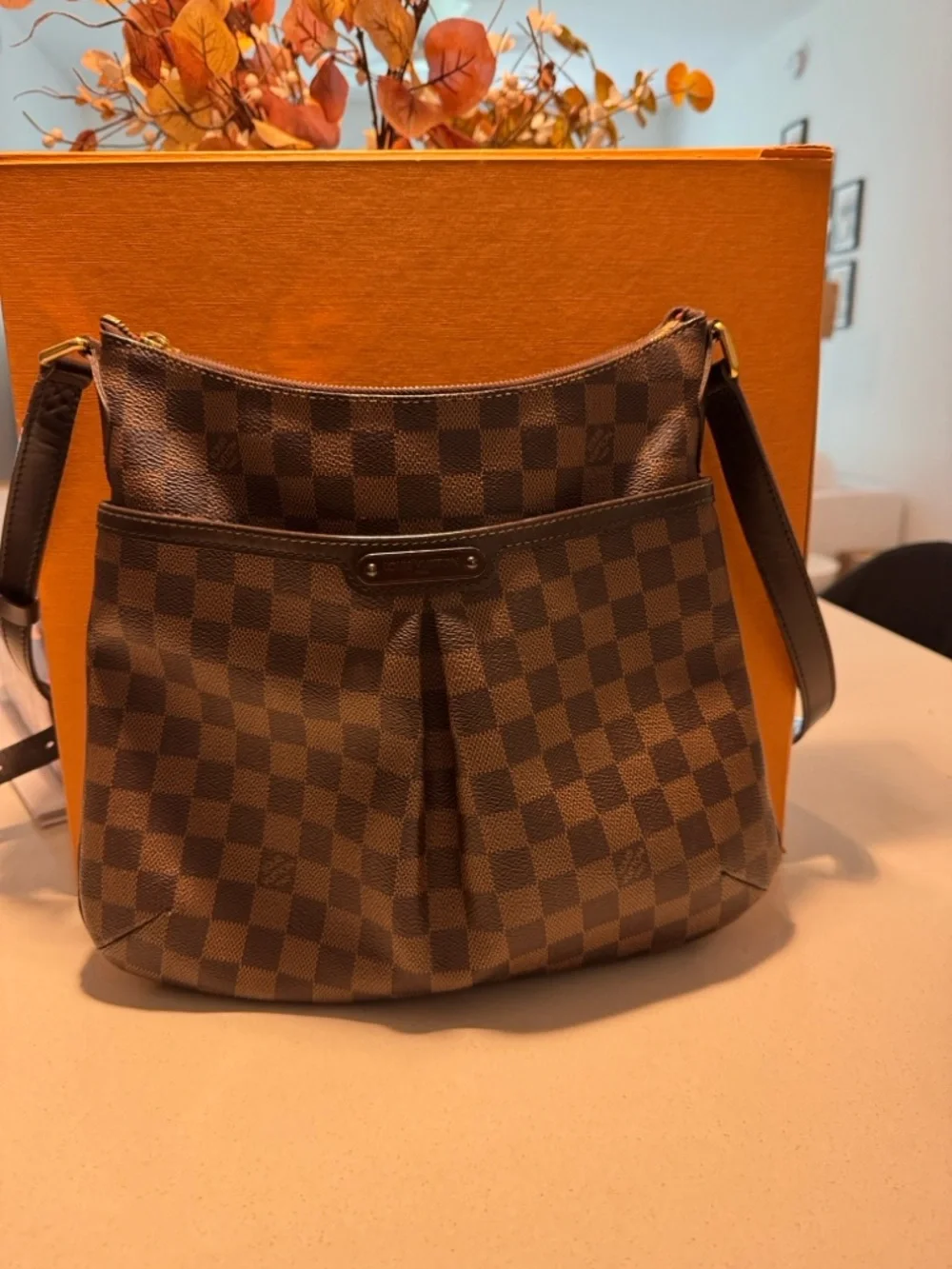 Louis Vuitton Damier Ebene Bloomsbury PM Shoulder Bag - Picture 4 of 15